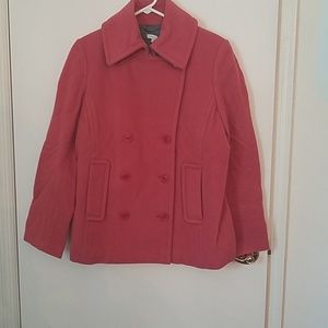 NWT Garnet Hill pea coat